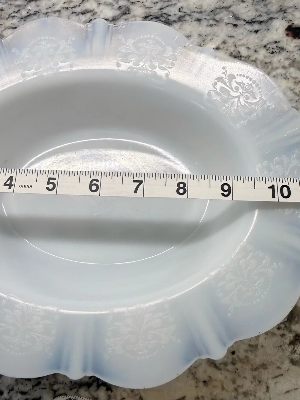 Vintage MacBeth-Evans American Sweetheart Monax Oval Bowl Platter